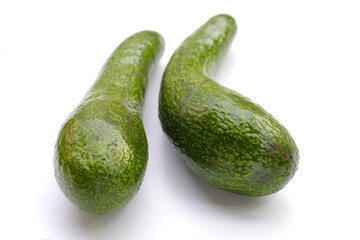 Long avocado fruit, Fresh long neck avocado