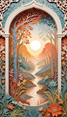 Obraz premium wonderful digital wallpaper