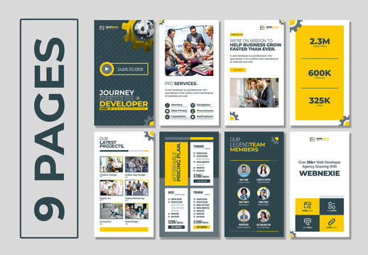 Business Social Media Story Layout