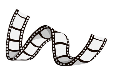 Film strip png, transparent background