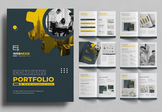 Company Portfolio Layout
