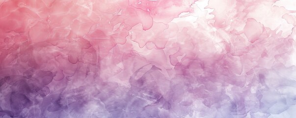 Fototapeta premium Abstract pink and purple watercolor background.