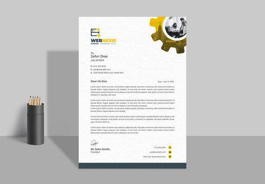 Letterhead Template
