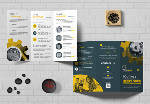 Trifold Brochure Layout