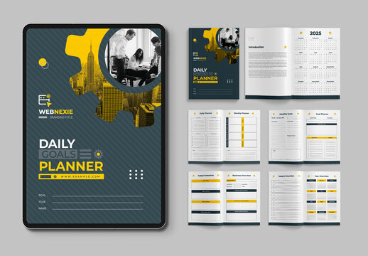 Yearly Planner Layout
