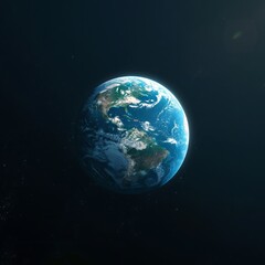 Obraz premium View of Earth From Space