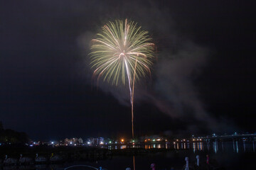 山梨・富士河口湖町を盛り上げる花火イベント