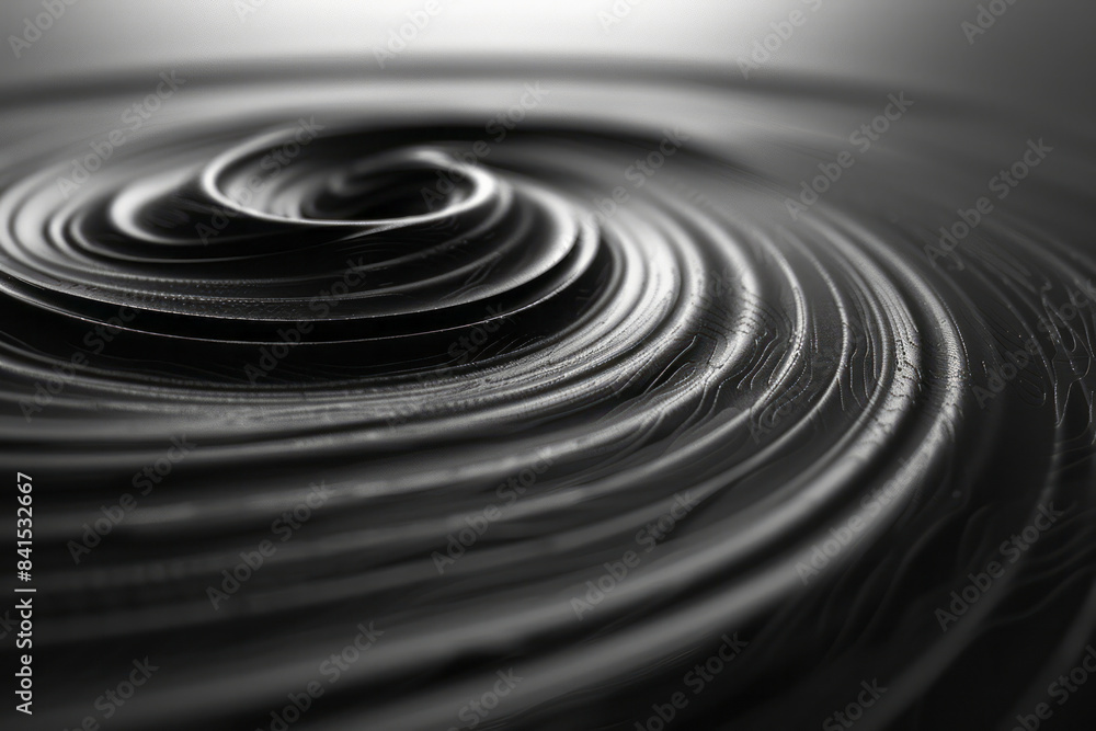 Poster Dynamic abstract patterns with a sense of vibration and fluidity, drawing the viewers eye,