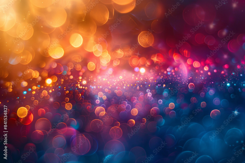 Poster radiant burst of light creating a vibrant abstract illumination,