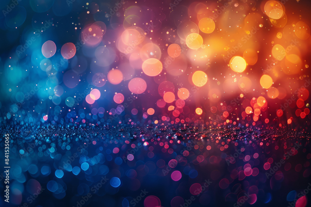 Poster vibrant abstract illumination with a dynamic burst of light,