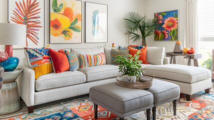 modern living room interior