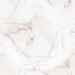 Fototapeta premium Beige Vector Pattern. White Rock Slate. Beige Water Color Splash Paint. White Alcohol Ink Background. Light Abstract Background. Vector Abstract Painting Light Marble Texture. Beige Marble Watercolor.