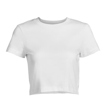 Png women's white crop top