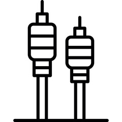 Coaxial  Icon