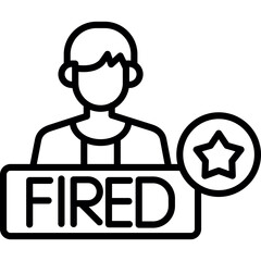 Fired  Icon