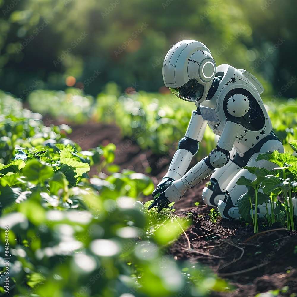 Poster ai powered automation optimizing crop growth in sustainable smart greenhouse
