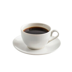 Cup of Espresso Coffee on Transparent Background, PNG