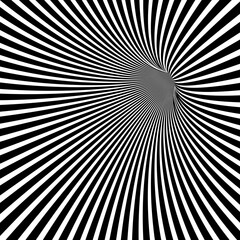 3D Monotone mystery vortex design element