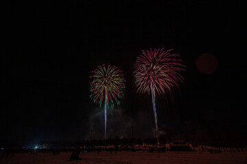 日本の芸術花火