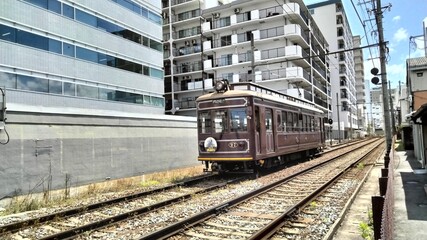 Fototapeta premium This is Kyoto, Japan, a favorite tourist destination for both Japanese and foreigners.