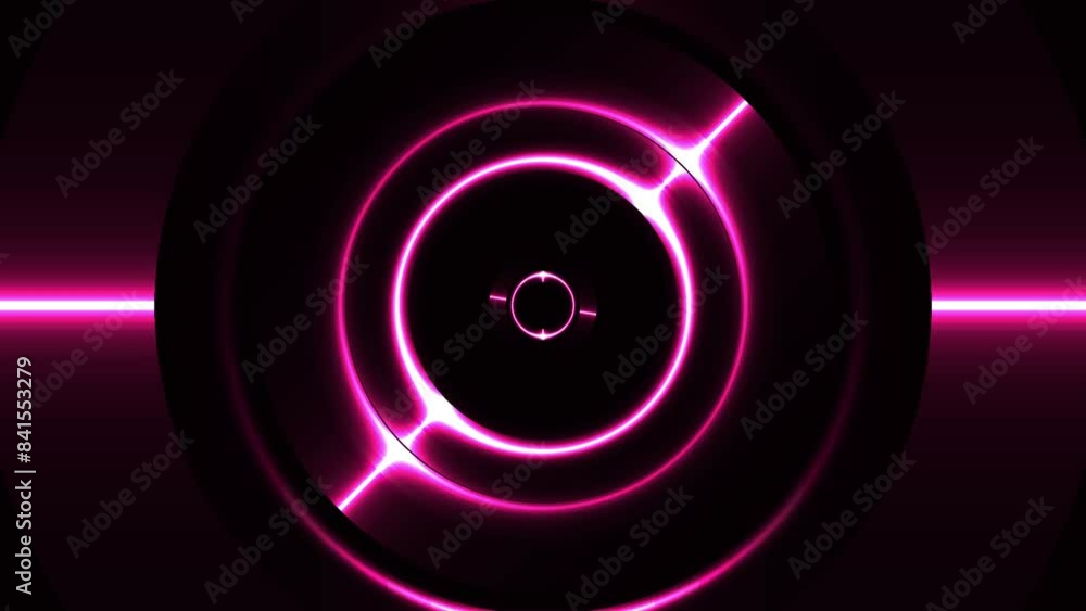 Poster glowing rays animated spin rotation on dark background texture design