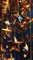 Background star with modern style