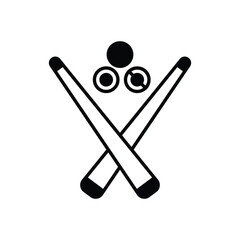 Billiard vector icon