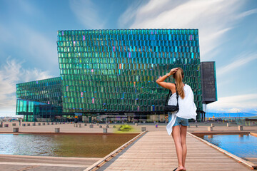 Harpa concert hall and conference center - Iceland, Reykjavik