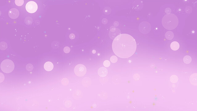 Fairy Stars Bokeh Gradient Loop Background 4K 1:1 16:9 9:16