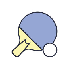 Ping Pong vector icon