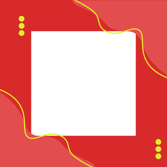 Obraz premium Indonesian Twibbon Frame