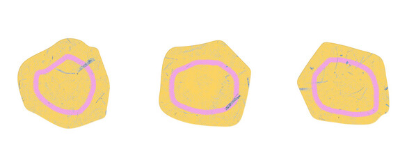 Three dots png cute paper cut icon, transparent background