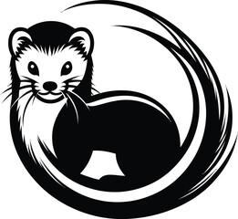 cat with a butterfly