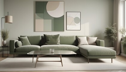 Photo modern style conceptual interior room 3d illustration