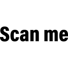 Scan me. Scan QR Code. QR Code Set. Template Scan Qr Code for Smartphone. Vector Icon