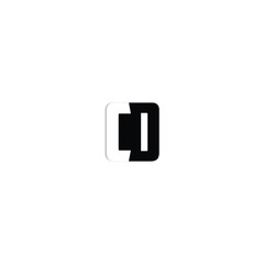 CD, DC, Abstract Letters Logo Monogram. CD logo monogram initials letter concept. DC icon logo design. CD elegant and Professional letter icon design on black background. D C CD DC
