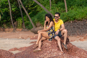 couple at the beach