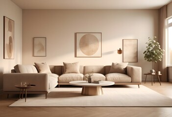 Photo modern style conceptual interior room 3d illustration