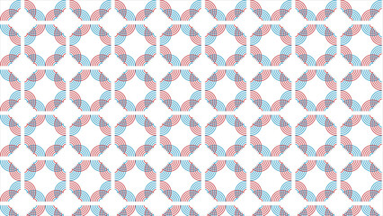 Abstract geometric special pattern design