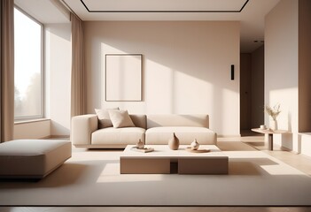 Photo modern style conceptual interior room 3d illustration