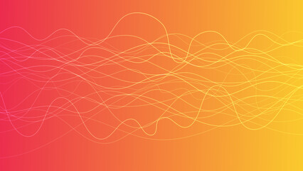 Abstract gradient background with wave beams