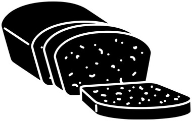 wheat illustration bread silhouette food logo organic icon grain outline rye cereal flour bakery loaf bake breakfast meal pastry shape whole crust ear for vector graphic background