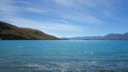 Lake and Mountains