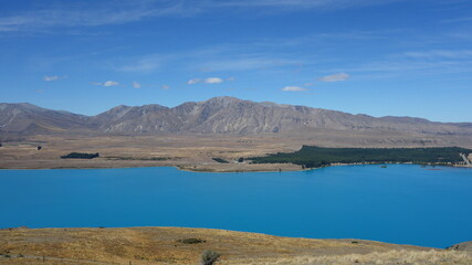 Lake and Mountains