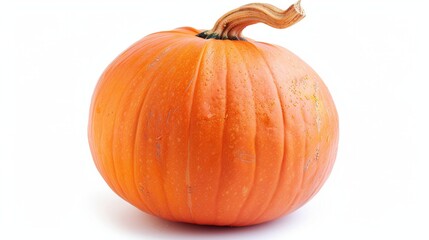 Obraz premium Pumpkin isolated on a white background. Generative Ai