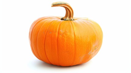 Obraz premium Pumpkin isolated on a white background. Generative Ai