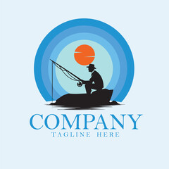 Fishing logo design