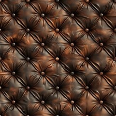 Fototapeta premium A seamless pattern with detailed photo realistic leather textures intricately arranged