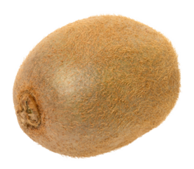 Whole kiwi fruit on isolated background, healthy food