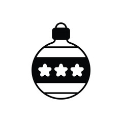 Bauble vector icon